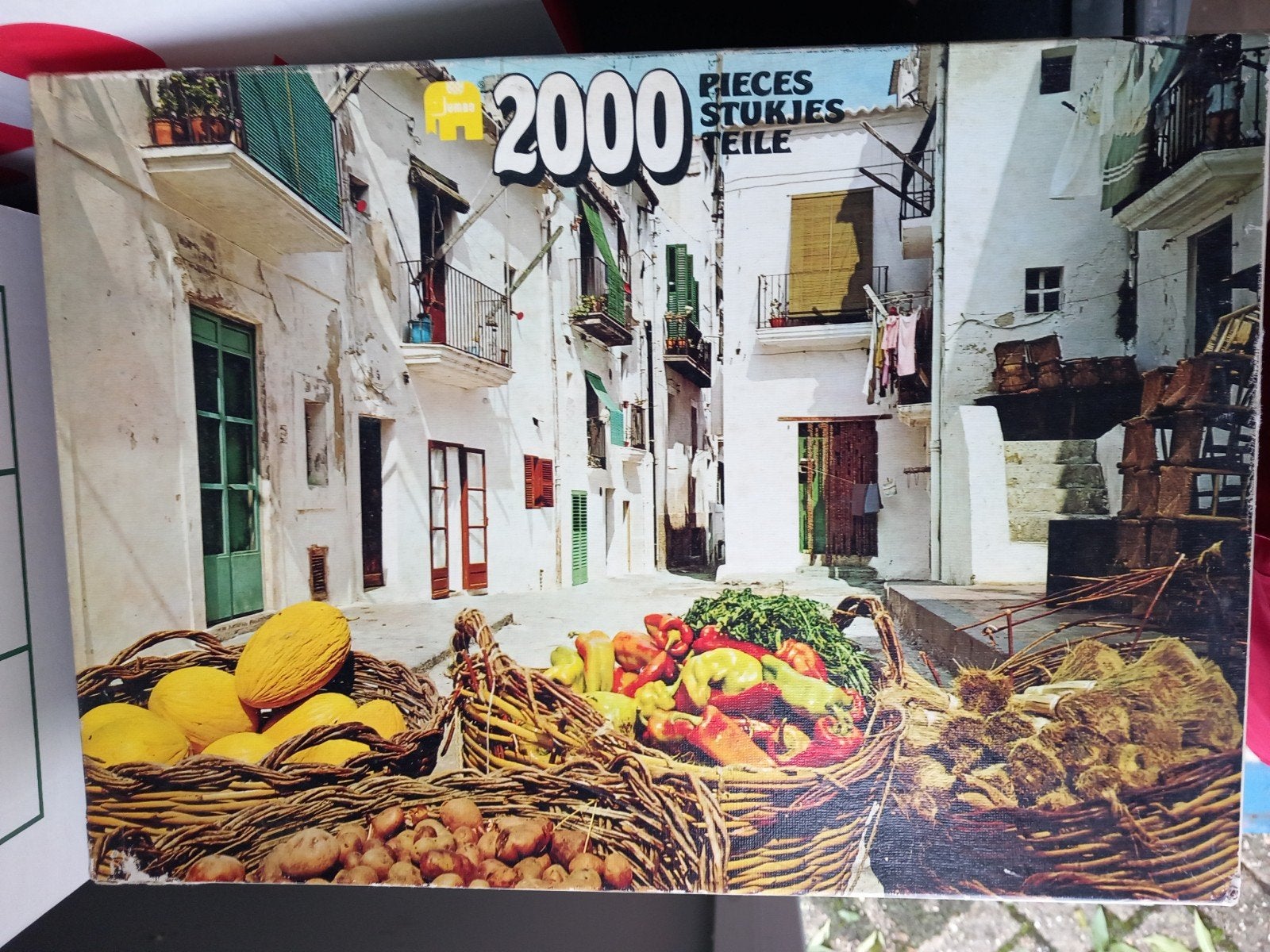 Puzzel, markt, 2000 stukjes, Ophalen of Verzenden, Meer dan 1500 stukjes, Zo goed als nieuw