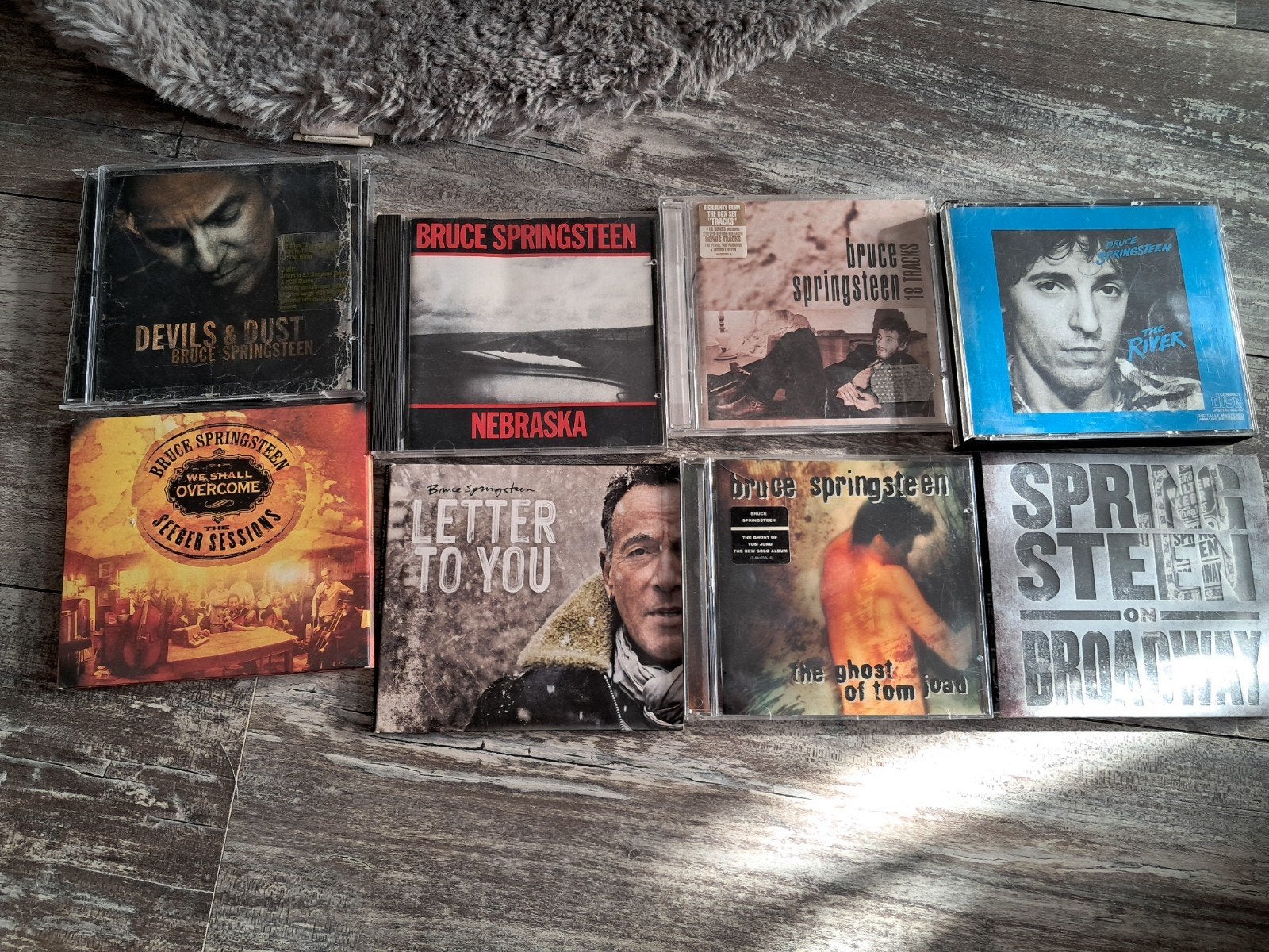 Bruce Springsteen CD collectie - 10 albums, Rock, Gebruikt, Ophalen of Verzenden, Inclusief doosje