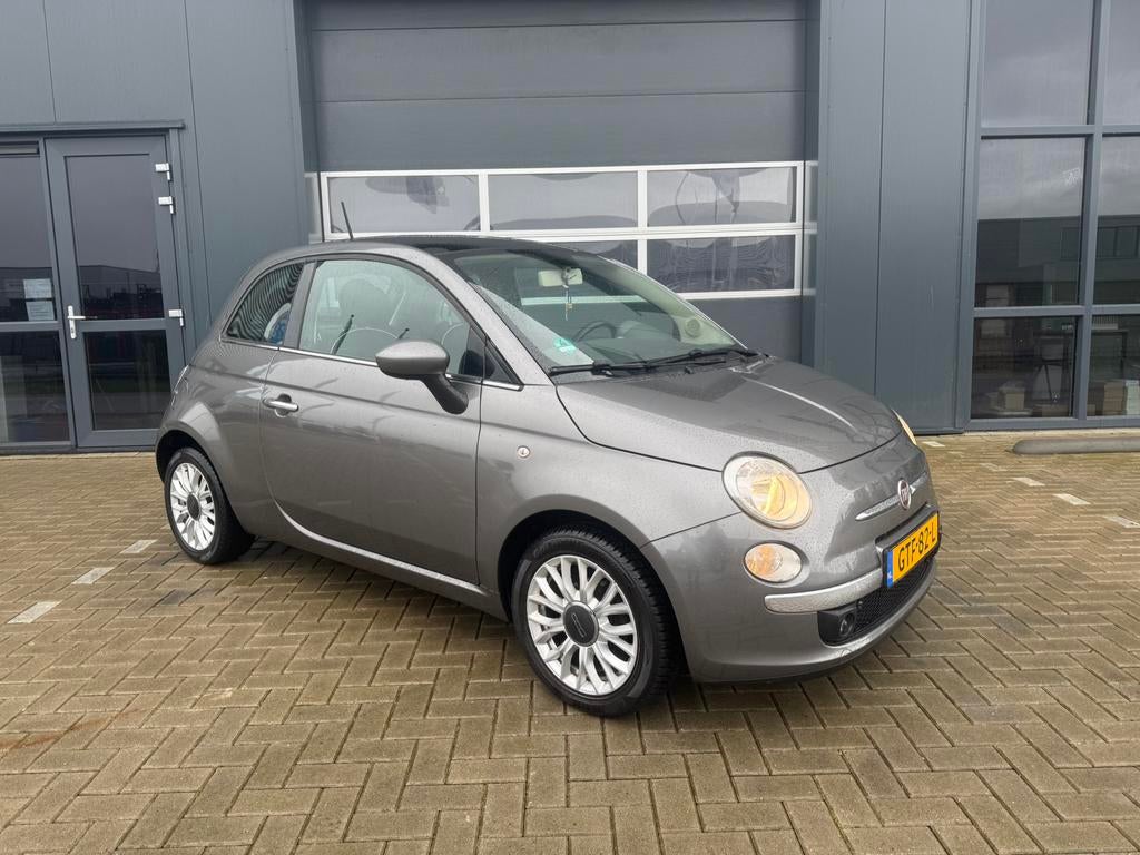 Fiat 500 1.2 C 2014 Grijs, Auto's, Fiat, Voorwielaandrijving, 1242 cc, 4 cilinders, 840 kg