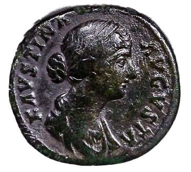 Romeinse munt Faustina II - Sestertius - Salus, Ophalen, Italië, Losse munt