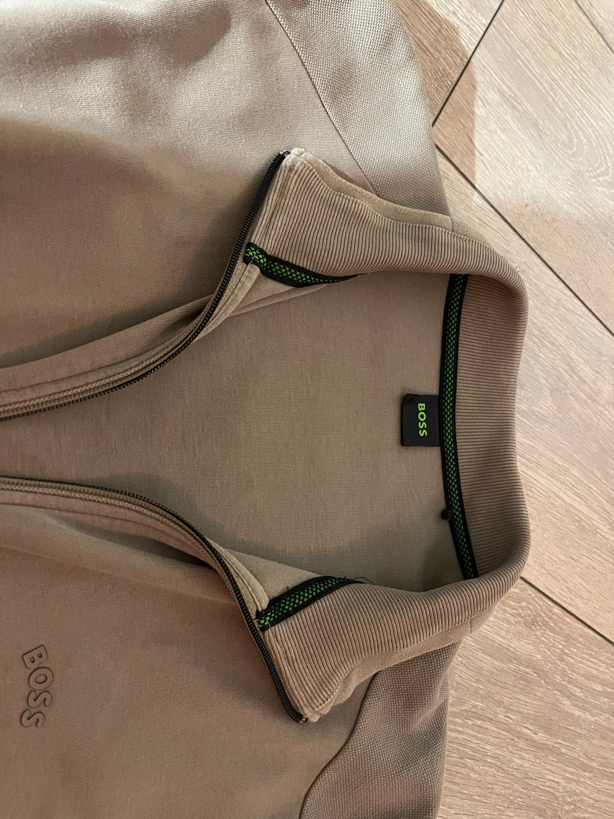 Hugo Boss Vest Grijs/Beige Origineel XXXL, Ophalen of Verzenden, Zo goed als nieuw, Overige maten, Grijs