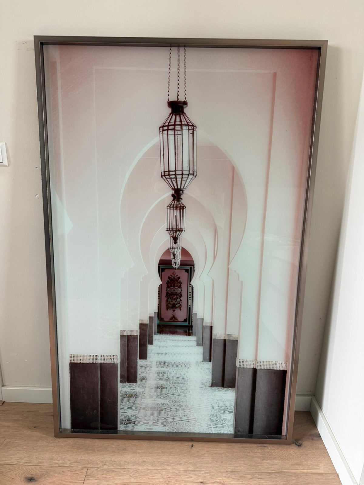 Schilderij print moroccan arches cocomaison, Ophalen, Zo goed als nieuw, Schilderij
