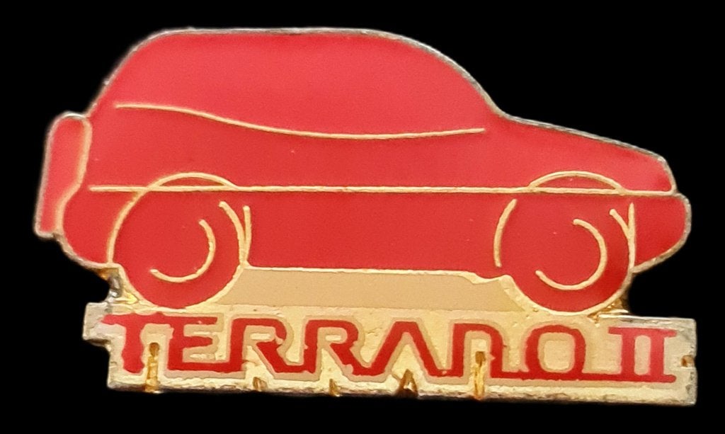 Nissan Terrano II pin- rood, Verzenden, Nieuw, Transport, Speldje of Pin