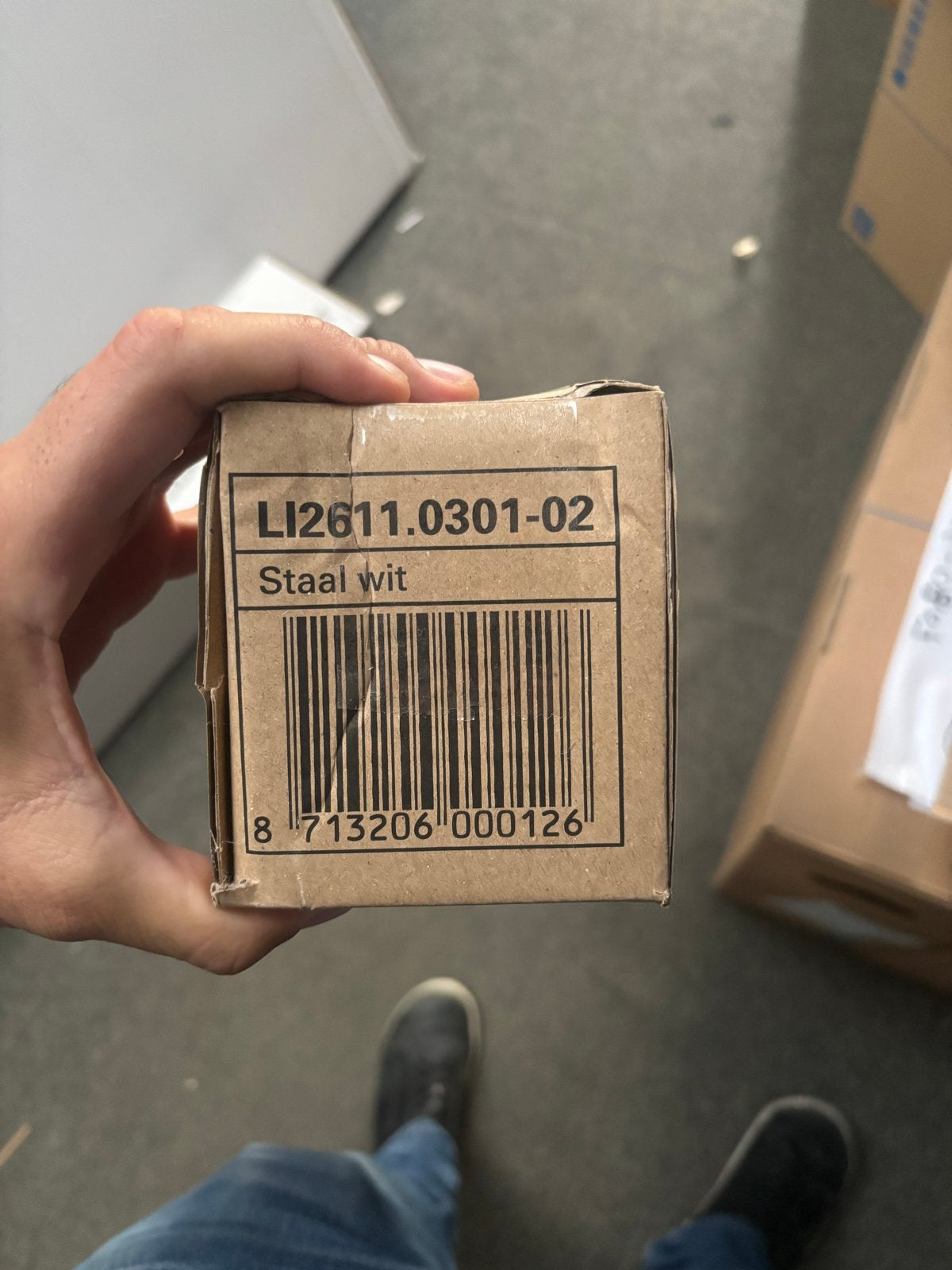 Linido Ergogrip Wandbeugel - Wit Staal, Ophalen of Verzenden, Nieuw, Rvs, Overige typen