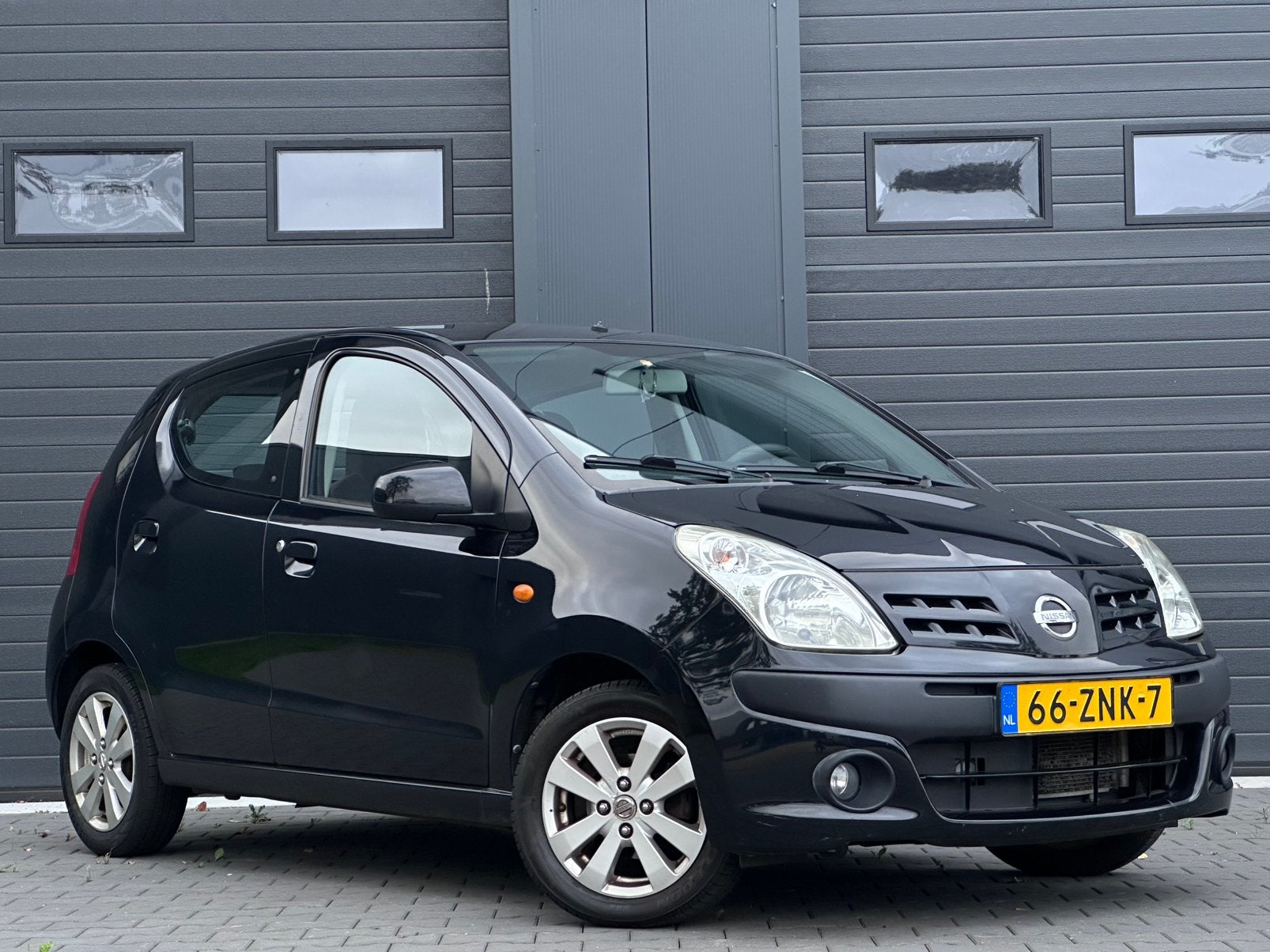 Nissan Pixo 2013 | 1e eigenaar! | Trekhaak | All season |, Auto's, Voorwielaandrijving, Stof, 1250 kg, Zwart