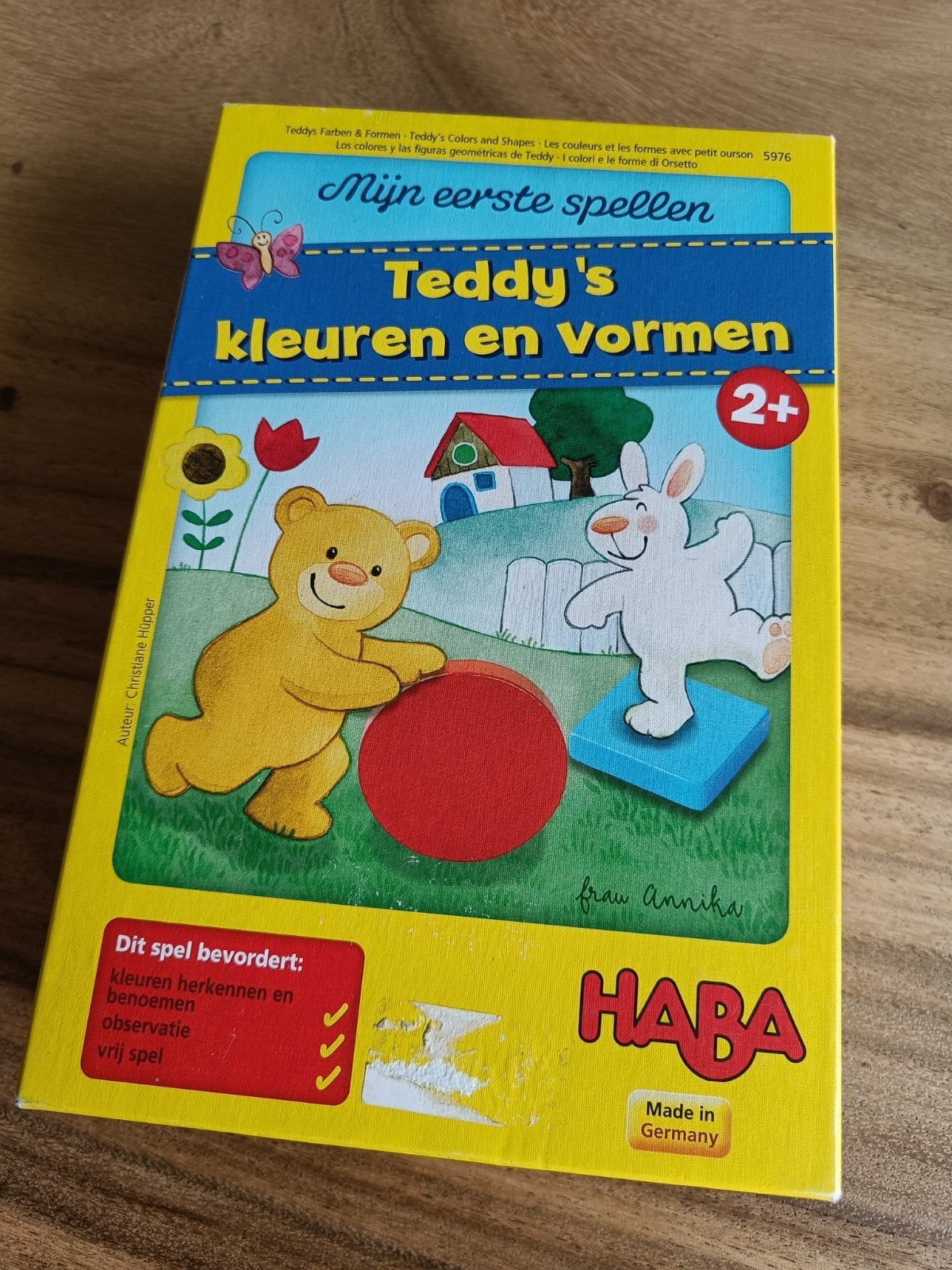 HABA Mijn eerste spellen: Teddy's kleuren en vormen, Hobby en Vrije tijd, Gezelschapsspellen | Bordspellen, Een of twee spelers