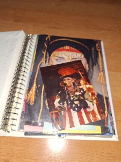 Culture Club Boy George plakboek ook popgroep ABC, Ophalen of Verzenden, Gebruikt, Overige typen