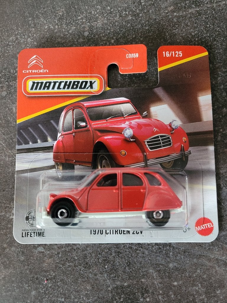 Matchbox 1970 citroen 2cv nieuw, Hobby en Vrije tijd, Modelauto's | Overige schalen, Ophalen of Verzenden, Nieuw, Auto