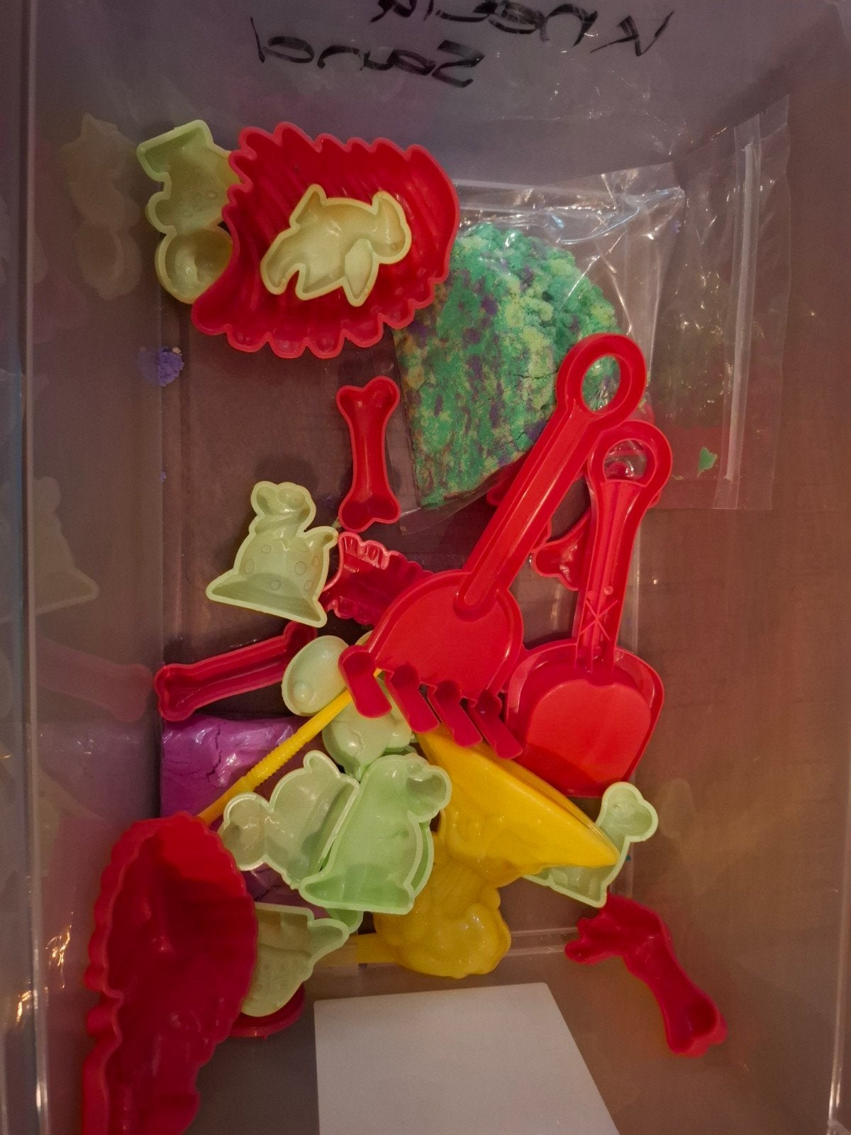Kinetic Sand Bouwplaats met Dino's en Klei, Ophalen, Gebruikt, Knutselen