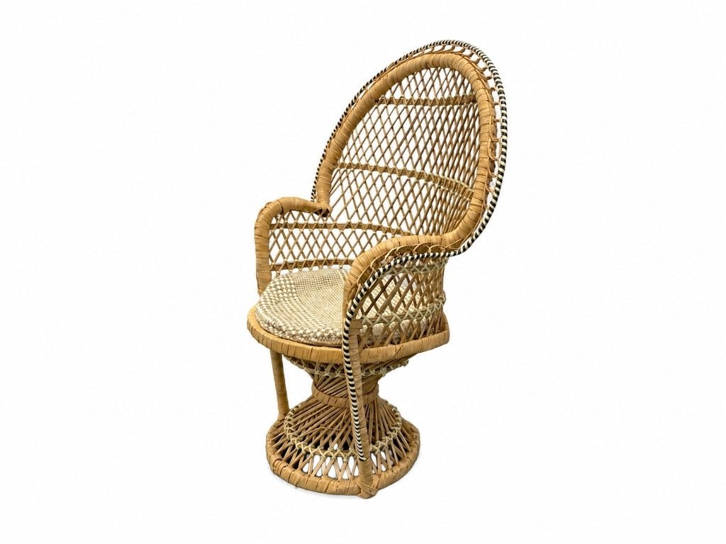 Vintage rotan poppenstoel, Ophalen, Griend 10J, 8321 MN Urk, Gebruikt, Accessoires
