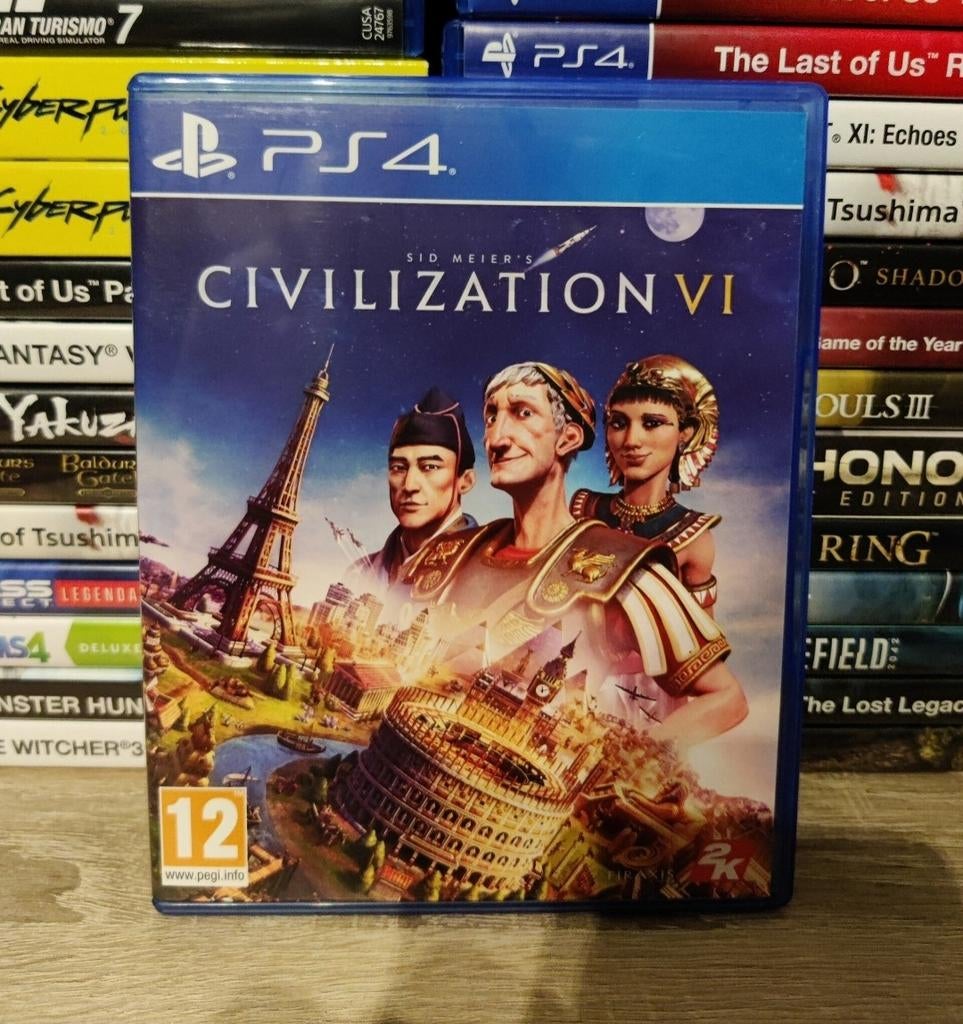 Civilization VI playstation 4, Spelcomputers en Games, J, 1 speler, Ophalen of Verzenden, Zo goed als nieuw