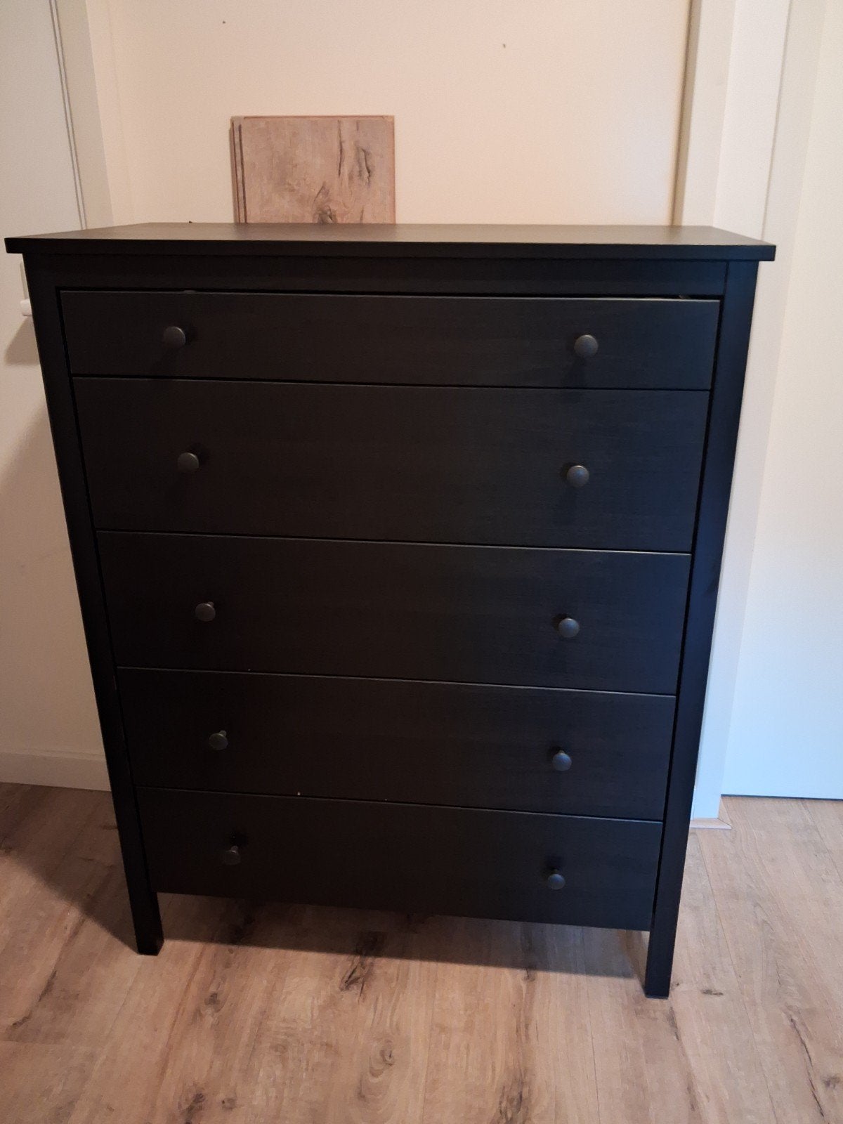 IKEA KOPPANG ladekast, zwartbruin, 90x44x114 cm, Ophalen, 5 laden of meer, 100 tot 150 cm, 50 tot 100 cm