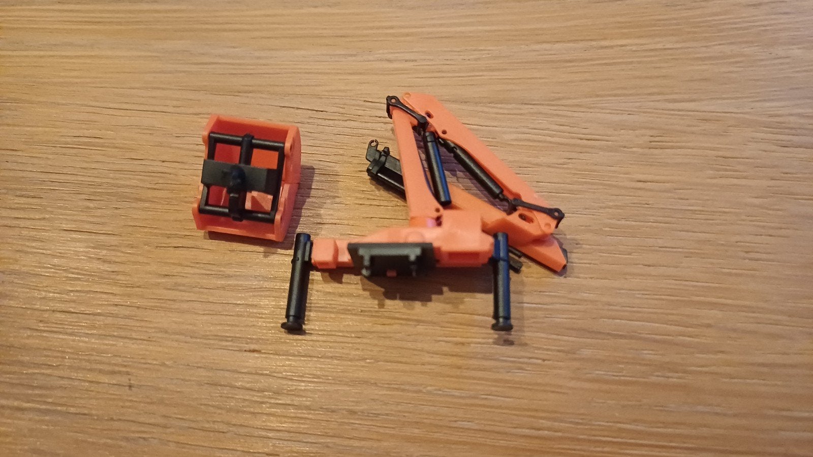 Herpa Palfinger laadkraan met grijper / schepbak, Hobby en Vrije tijd, Modelauto's | 1:87, Ophalen of Verzenden, Nieuw, Bus of Vrachtwagen