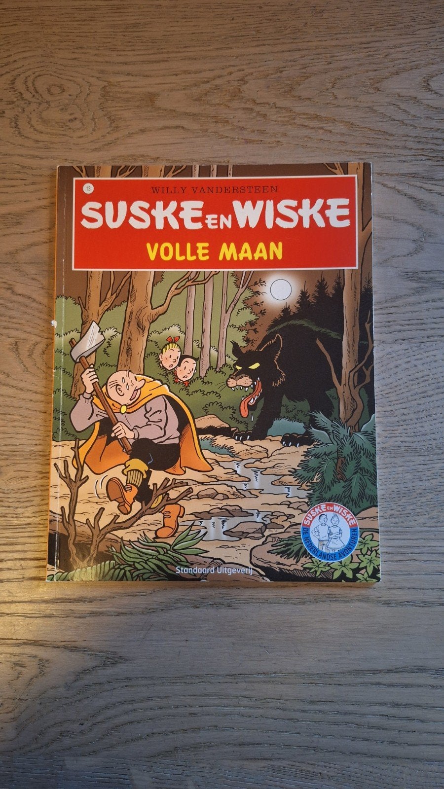 Suske en Wiske 252 - Volle maan, Eén stripboek, Ophalen of Verzenden, Zo goed als nieuw