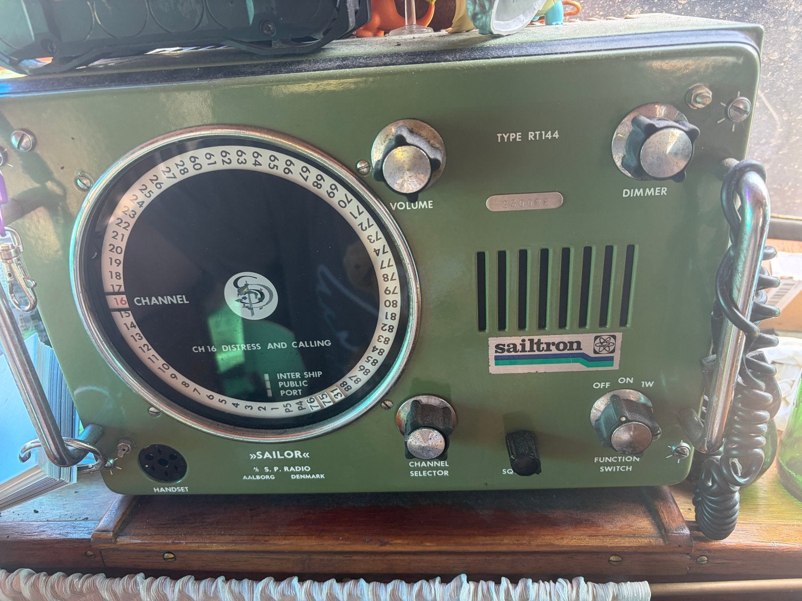Vintage Sailtron Sailor RT144 Marifoon, Ophalen, Gebruikt, Overige typen