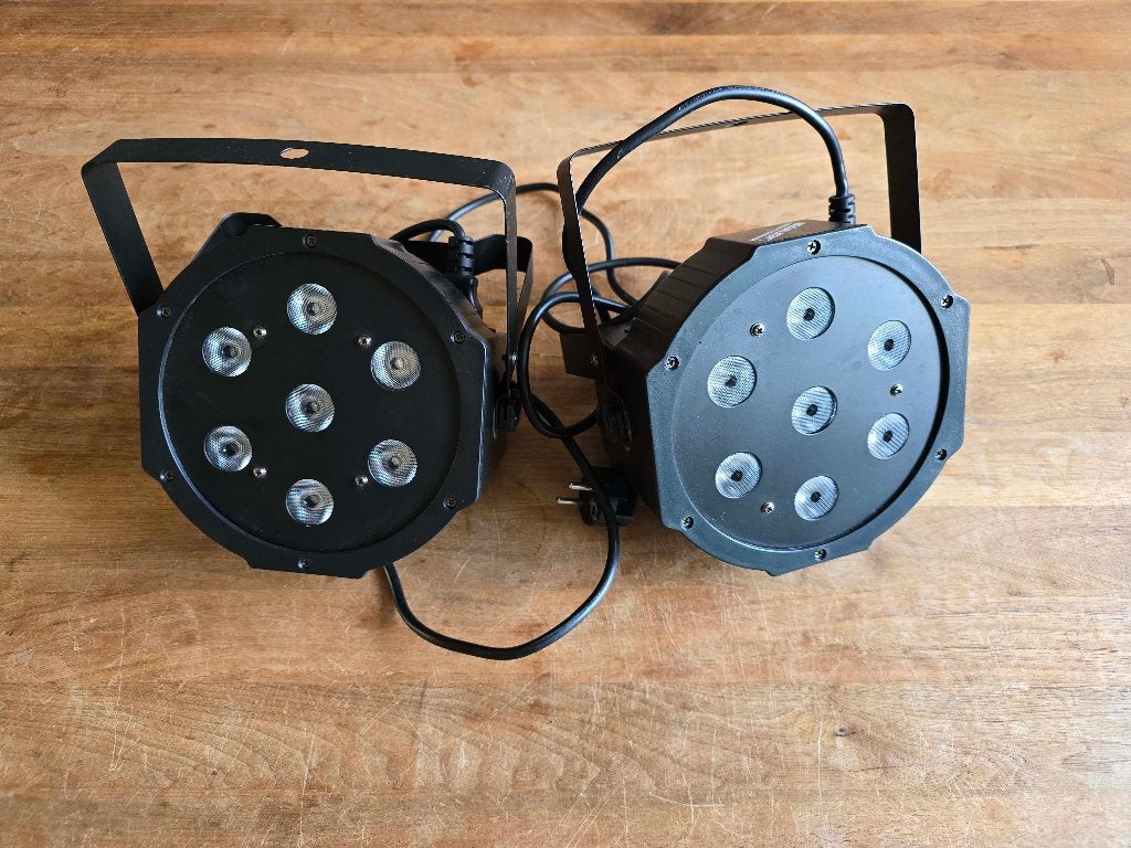 moonlight led lampen (set van 2), Audio, Tv en Foto, Fotografie | Fotostudio en Toebehoren, Ophalen, Gebruikt, Overige merken