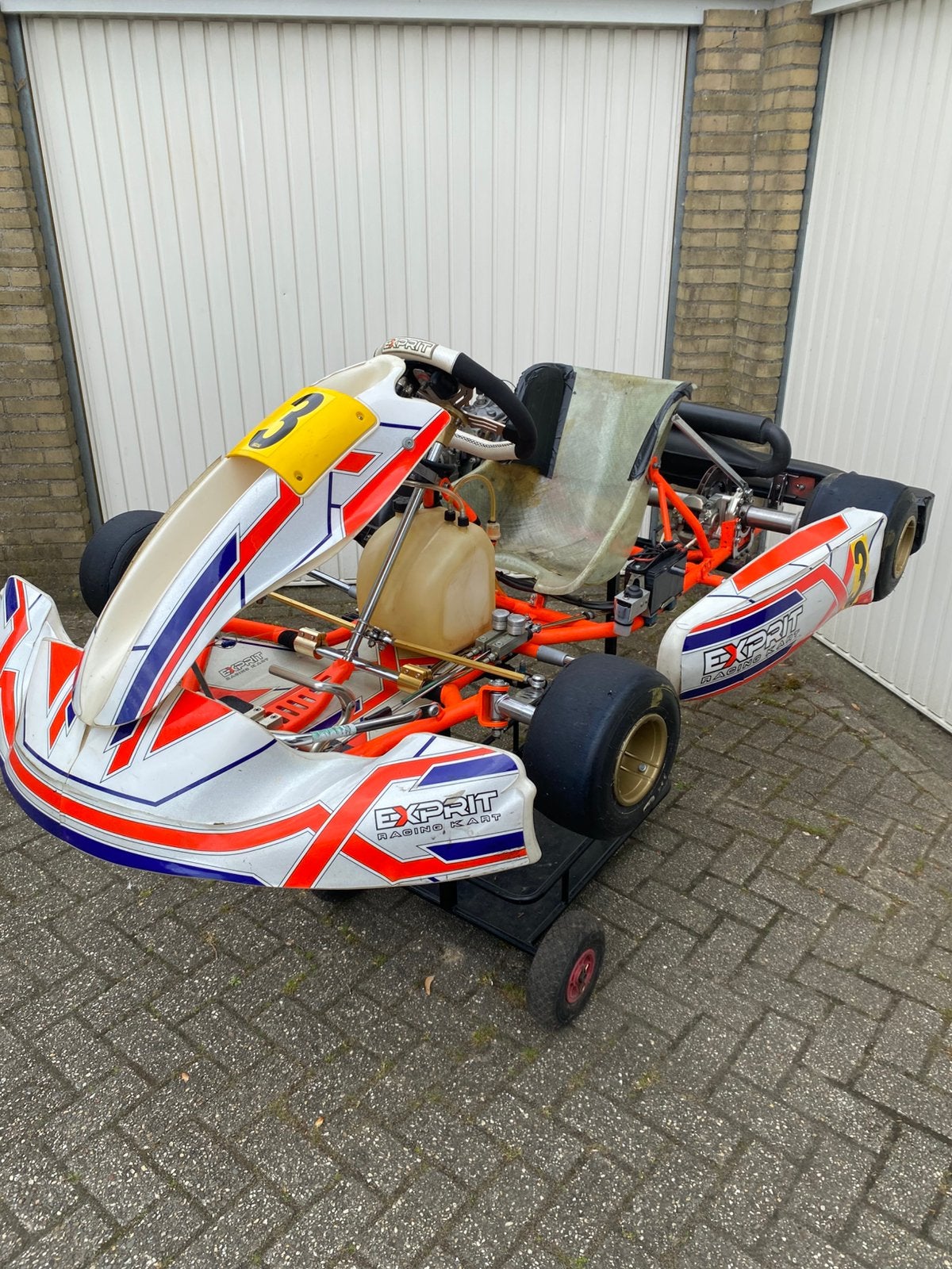 Rotax max sr exprit otk chassis, Sport en Fitness, Karting, Ophalen, Gebruikt, Kart