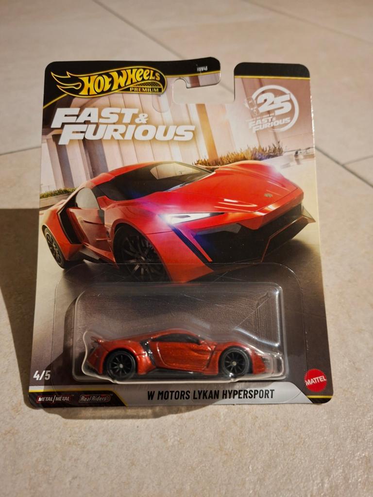 Hot Wheels Premium Fast & Furious W Motors Lykan Hypersport, Ophalen of Verzenden, Nieuw, Auto