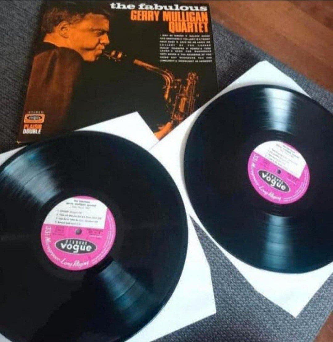 Gerry Mulligan Quartet - The Fabulous 2lp's 1971 VOGUE VG+, Ophalen of Verzenden