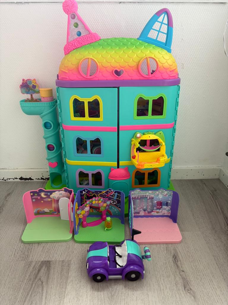 Gabby poppenhuis met accessoires, Ophalen, Zo goed als nieuw, Poppenhuis