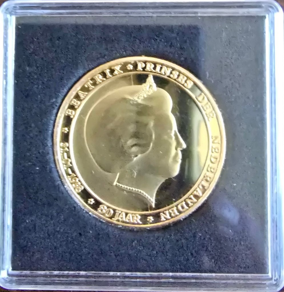 Herdenkingspenning Beatrix, Ophalen, Overige materialen, Nederland