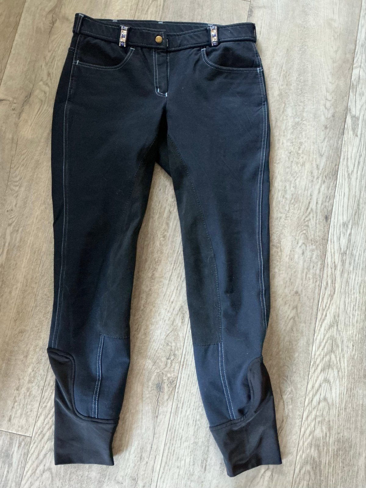 Blauwe paardrijbroek. Maat 40, Ophalen, Blauw, Gebruikt, Dressuur