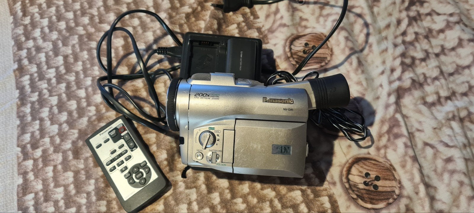Panasonic mini DV camera compleet met ab en kabels, Mini dv, Gebruikt, Panasonic, 20x of meer