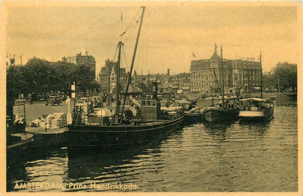 701-340-003 Amsterdam Prins Hendrikkade, Verzenden, Voor 1920, Noord-Holland