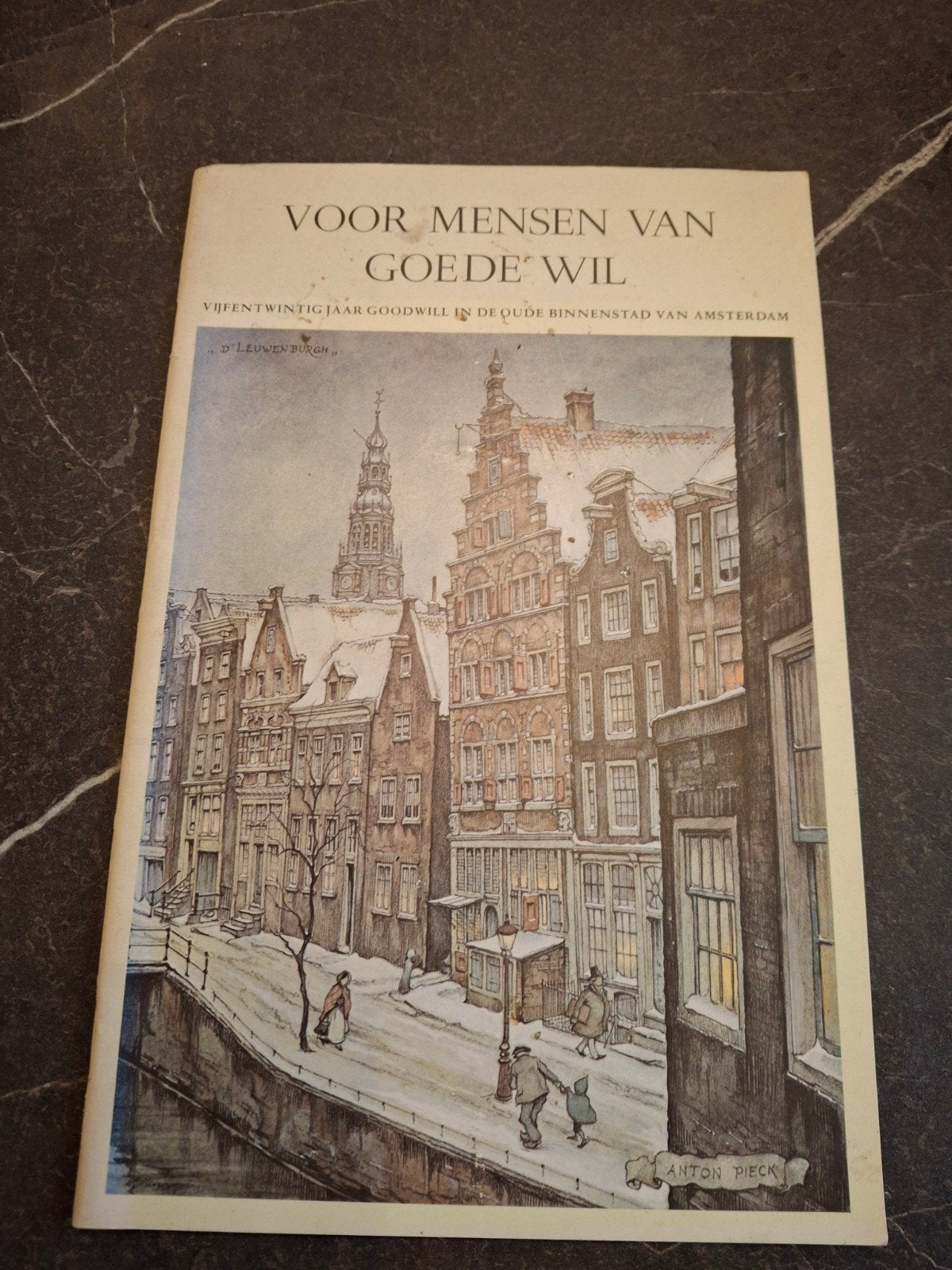 Voor Mensen Van Goede Wil - Anton Pieck, Ophalen of Verzenden, Zo goed als nieuw, Anton Pieck, Nederland