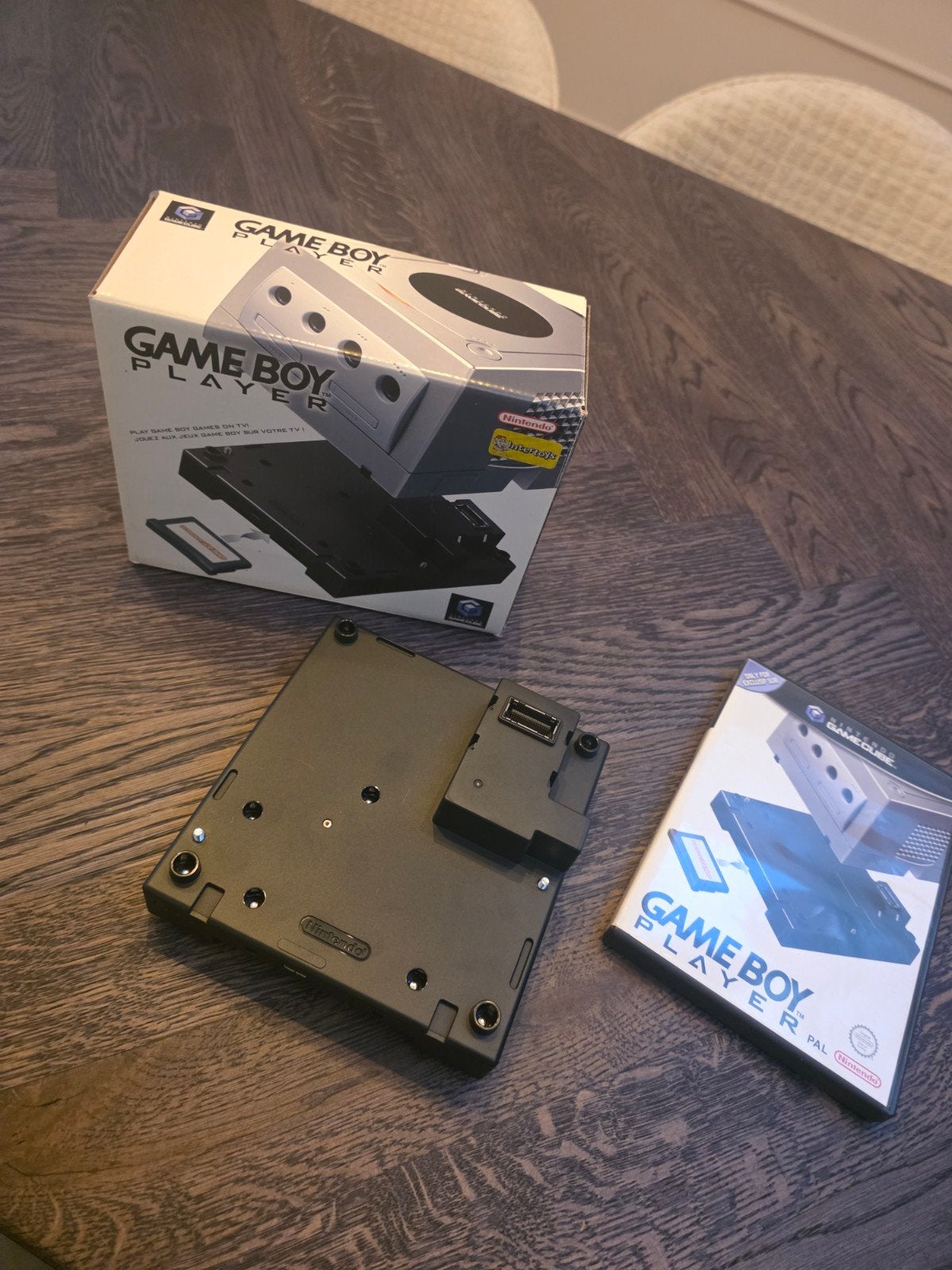 Nintendo Game Boy Player voor GameCube - Compleet in doos, Spelcomputers en Games, Zwart, Ophalen of Verzenden, Zo goed als nieuw