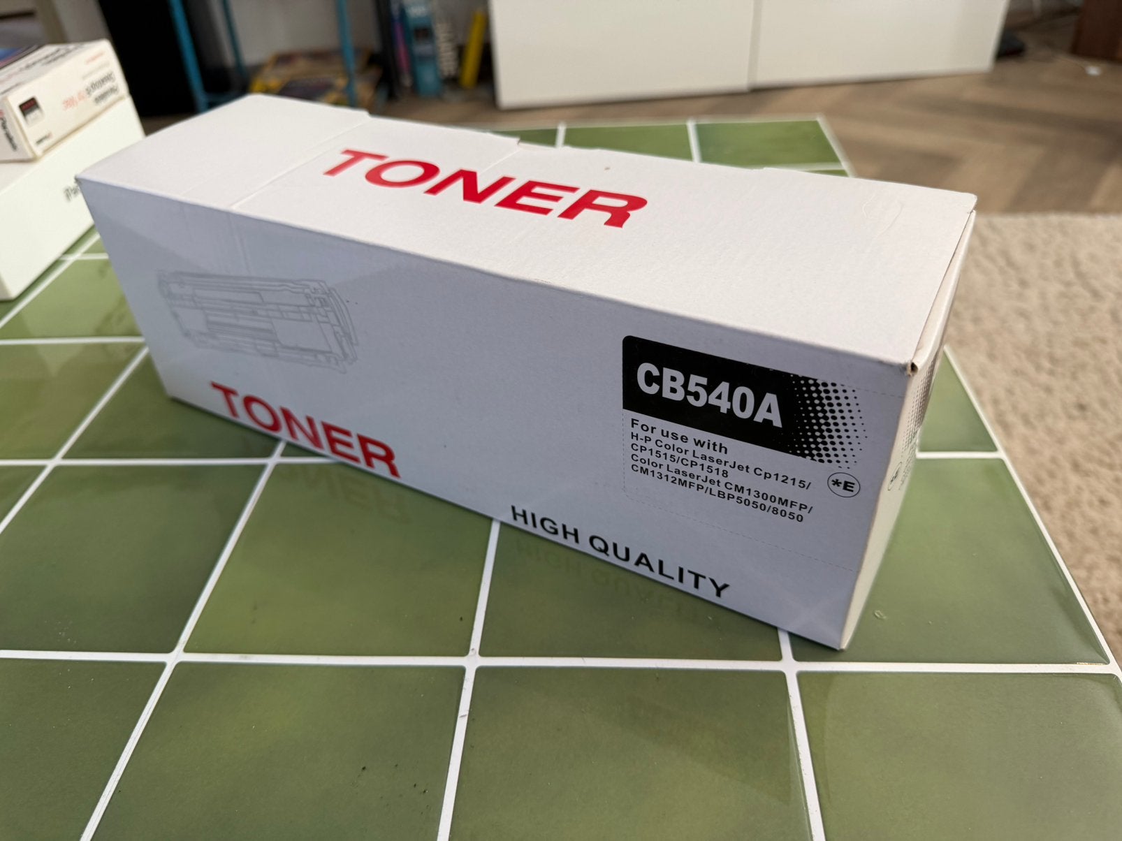 TONER HP125A huismerk -  CB540A zwart, Ophalen of Verzenden, Nieuw, Toner