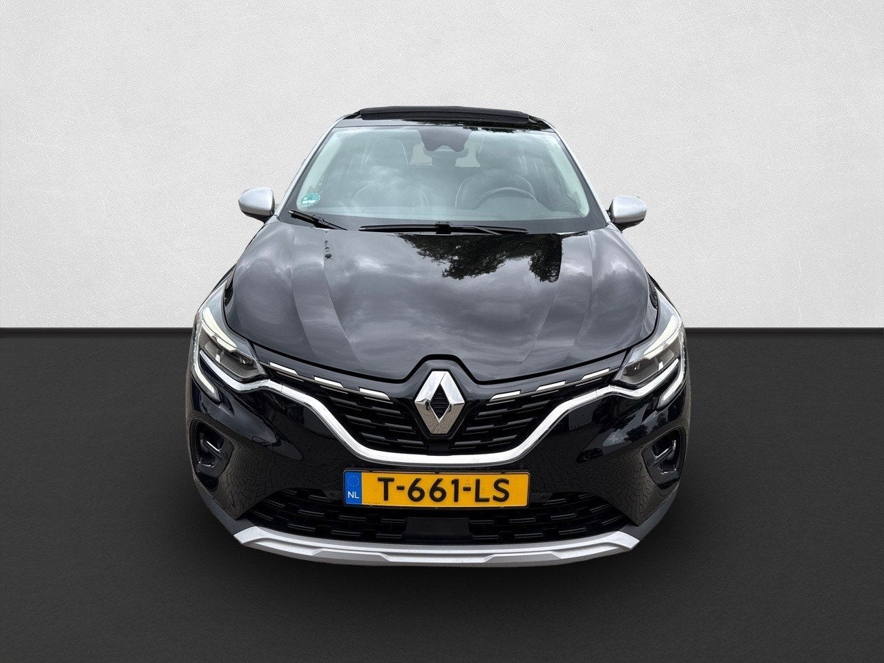Renault Captur 1.3 TCe 155 Intens EDC AUTOMAAT / PANORAMADAK, Auto's, Gebruikt, Euro 6, 4 cilinders, Leder en Stof
