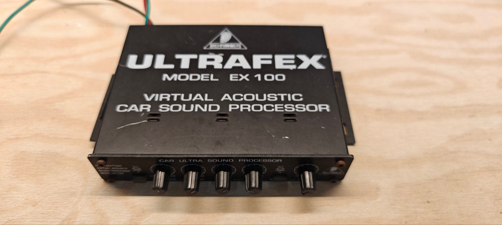 Behringer Ultrafex EX100 Virtuele Akoestische Processor, Ophalen