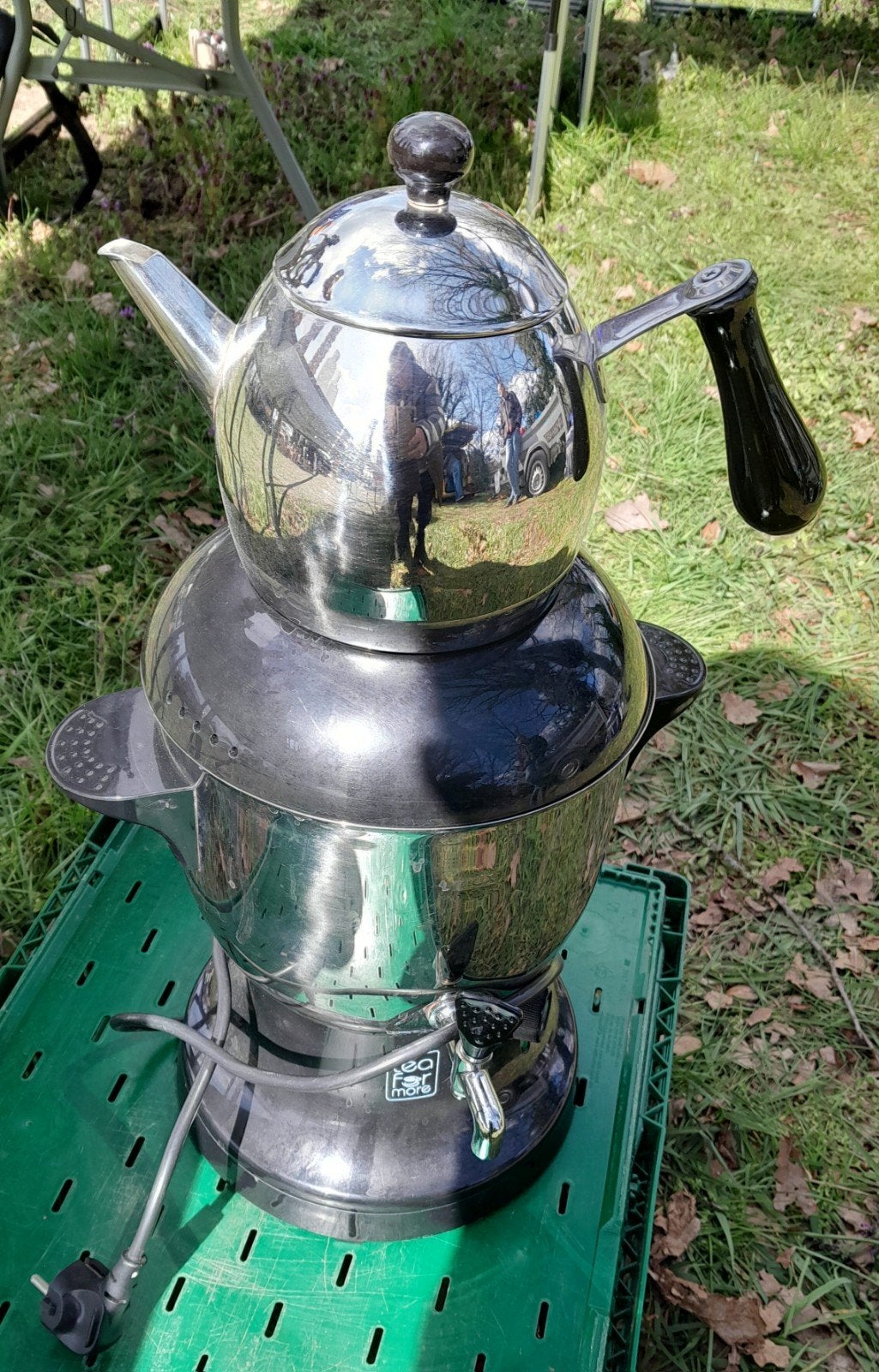 Electrische theepot, Ophalen, Rvs, Pot, Bus of Blik