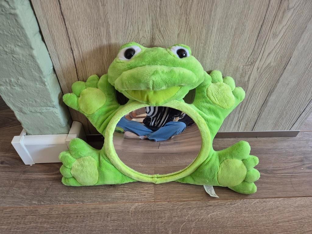 Little Luca autospiegel kikker. 20cm+gratis speelgoed eendje, Ophalen, Zo goed als nieuw