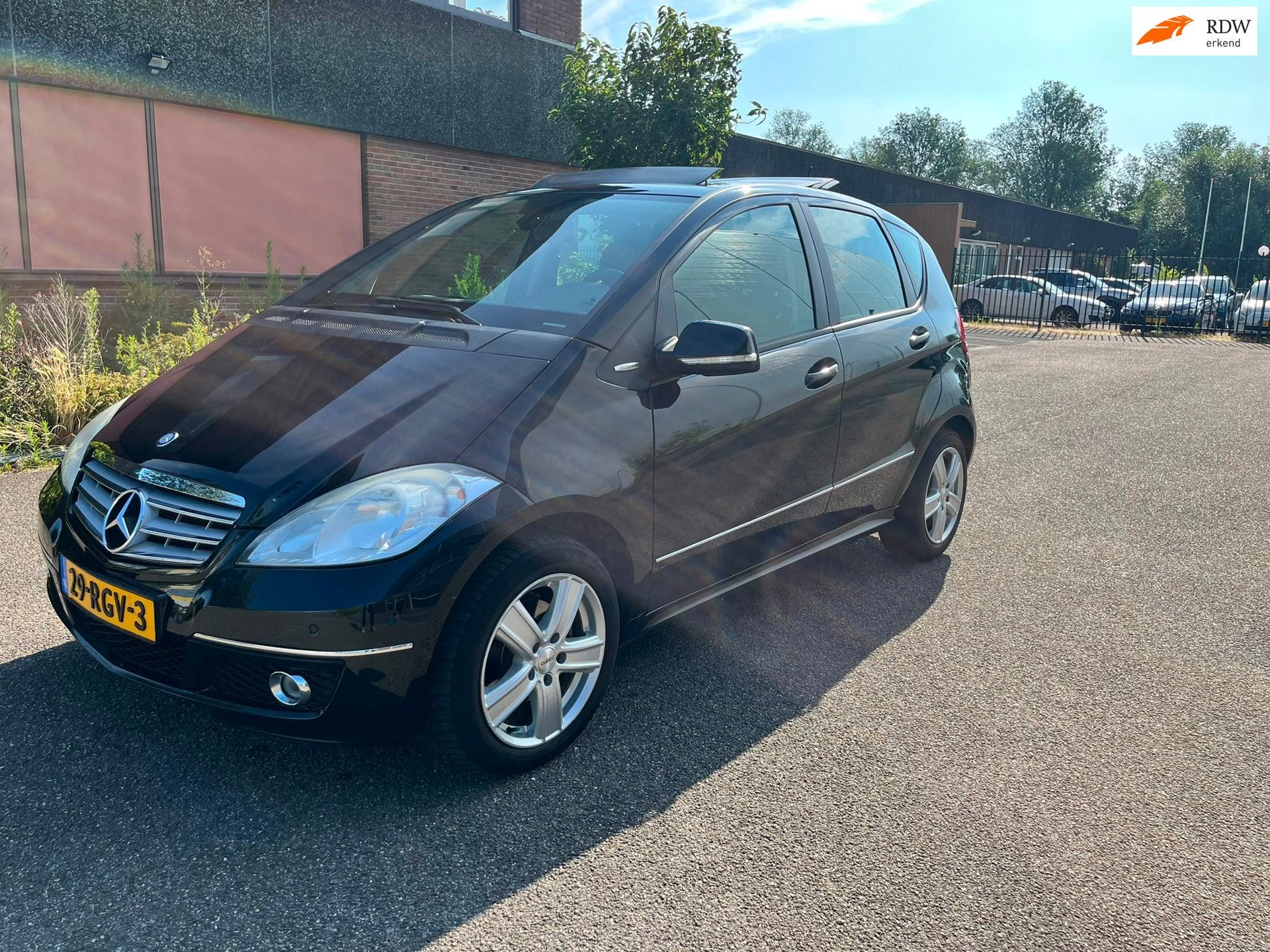 Mercedes-Benz A-klasse 180 Avantgarde Automaat|Pano|Navi|N.A, Euro 5, Gebruikt, Zwart, 4 cilinders