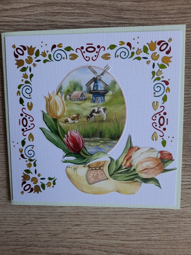 Met eigen hand gemaakt: Kaart + envelop BIEDEN vanaf 1,-, Verzenden, Nieuw, Overige thema's
