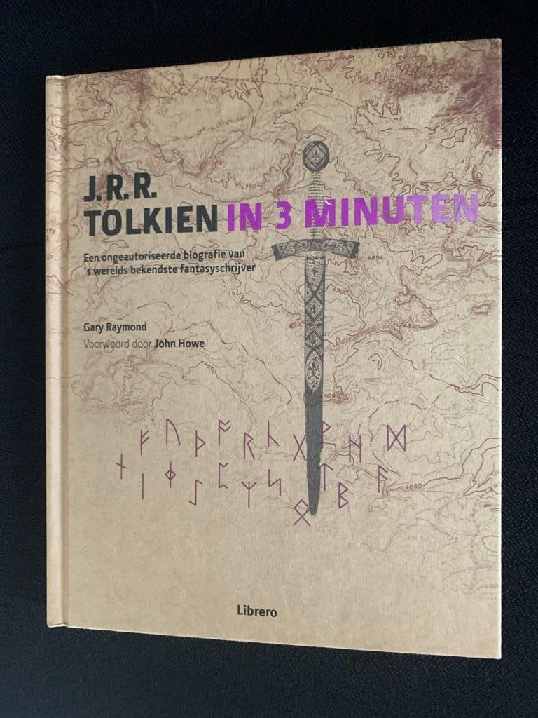 J.R.R. Tolkien in 3 Minuten - Biografie van de fantasyschrij, Ophalen of Verzenden, Zo goed als nieuw
