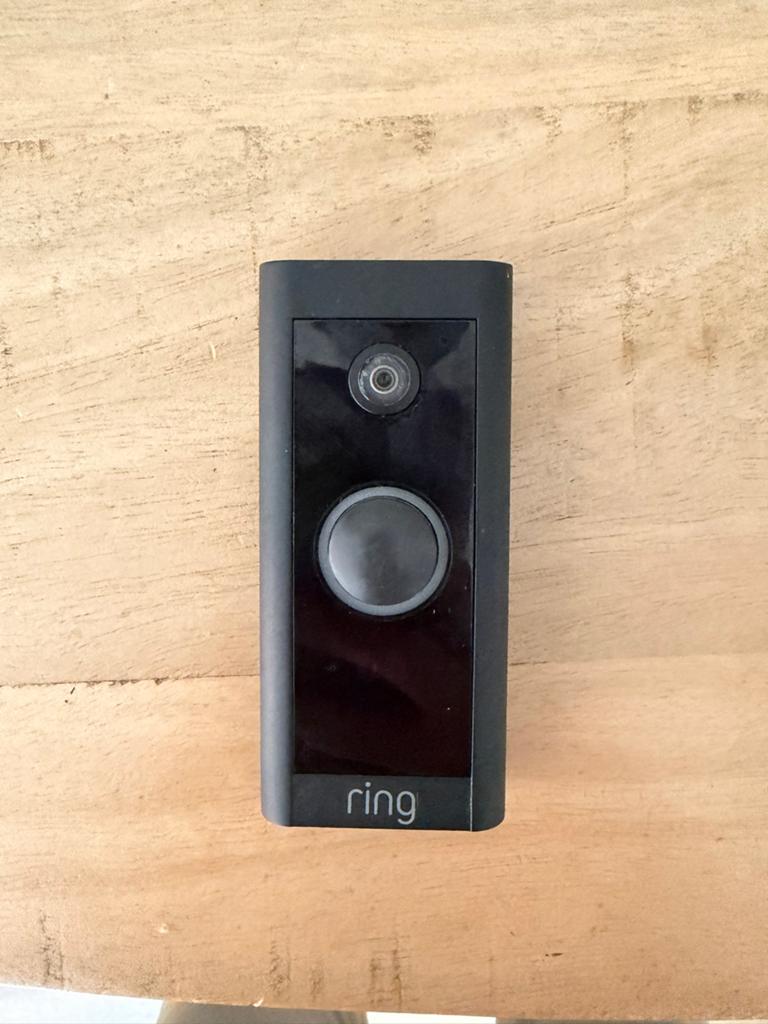 Ring Video Deurbel Wired - Slimme Deurbel met Camera, Huis en Inrichting, Deurbellen, Ophalen, Bewegingsdetectiesensor, Gebruikt