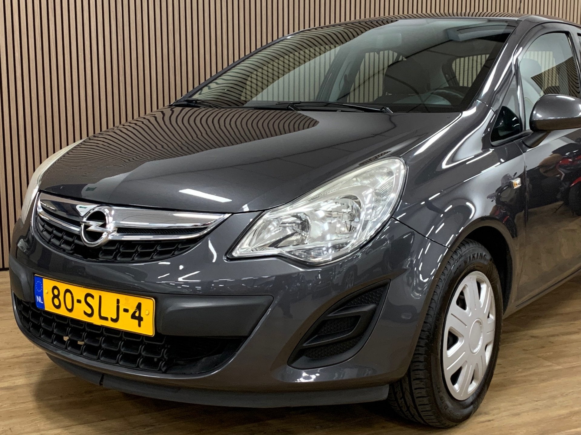 Opel Corsa 1.2-16V Edition|137000KM|Airco|5 Deurs|, Voorwielaandrijving, Euro 5, Gebruikt, Zwart