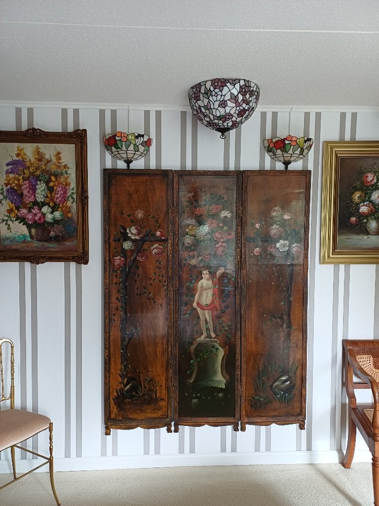 Kamerscherm beschilderde panelen., Ophalen