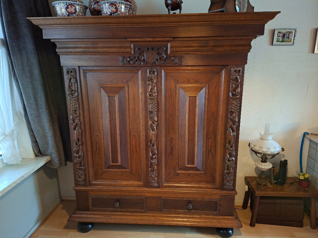 Originele Groenlose kussenkast, Antiek en Kunst, Antiek | Meubels | Kasten, Ophalen
