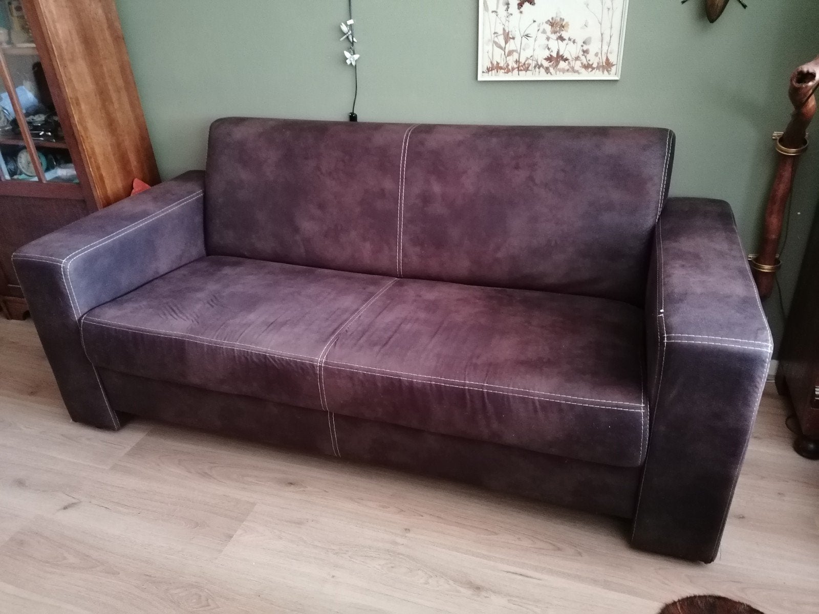 2 Zits bank, Huis en Inrichting, Ophalen, Gebruikt, Tweepersoons, 75 tot 100 cm