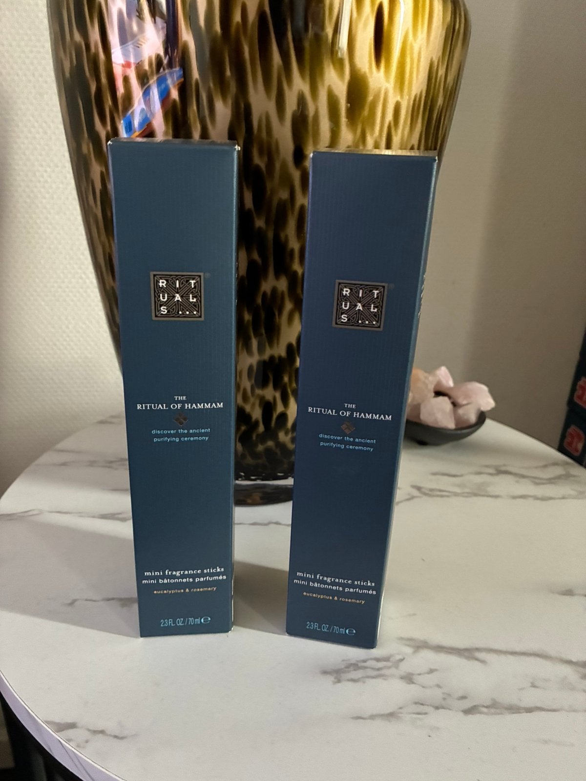 Nieuw ritials hammam geurstokjes mini 70 ml 2 stuks, Geurverspreider, Nieuw, Ophalen of Verzenden, Crème