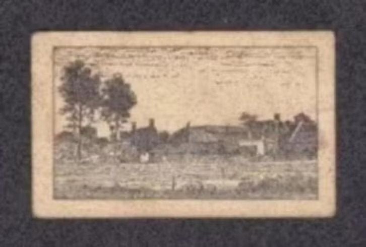 Albumplaatje Nieuw-Schoonebeek Boerenwoning., Verzamelen, Ophalen of Verzenden, Zo goed als nieuw