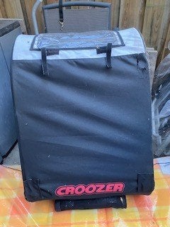 hondenfietskar zwarte croozer, Overige merken, Ophalen, Gebruikt, Hondenfietskar