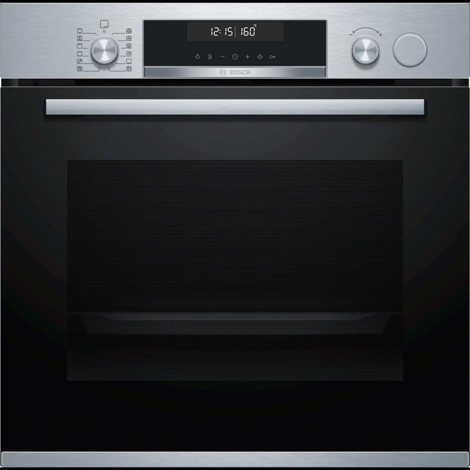 Bosch HRA558BS1 –Inbouwoven met stoomfunctie– A energielabel, Witgoed en Apparatuur, Ophalen, Hete lucht, Bosch, Inbouw