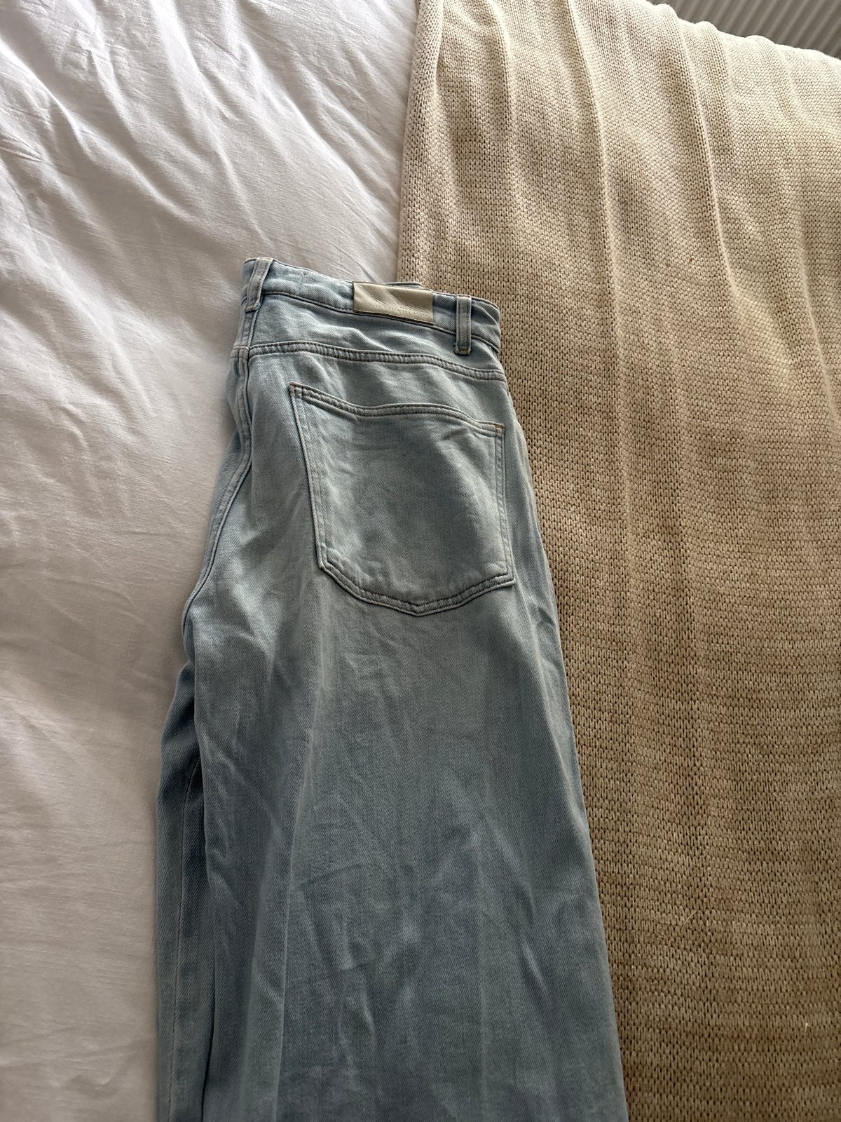YAYA Denim Studio Baggy Jeans - Zo goed als nieuw, Ophalen of Verzenden, Zo goed als nieuw, Blauw, Overige jeansmaten