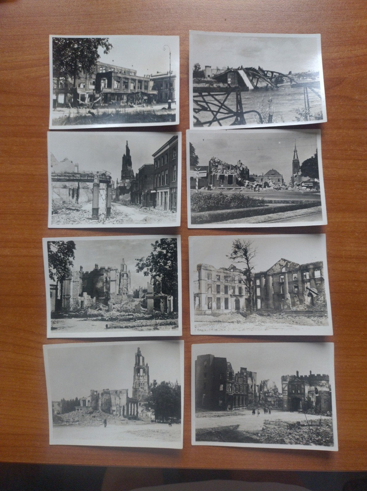 Historische foto's Arnhem - Verwoesting na de oorlog, Ophalen of Verzenden