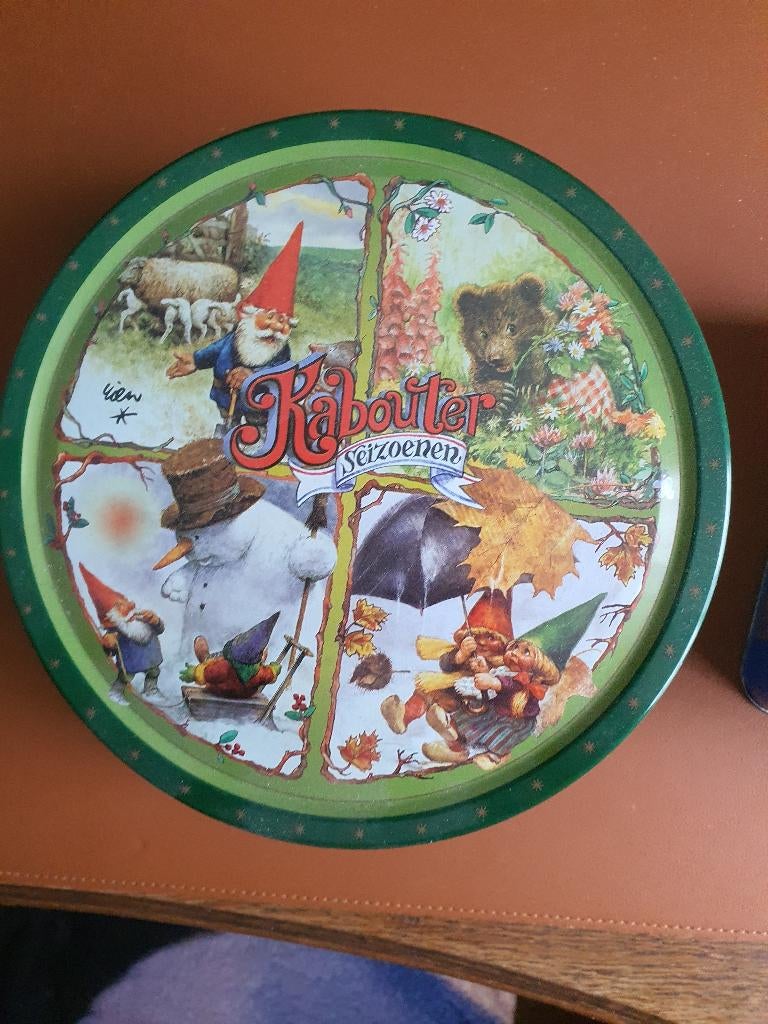 Koekblik met afbeeldingen van Rien Poortvliet, Ophalen of Verzenden, Overige materialen, Overige stijlen, Overige typen